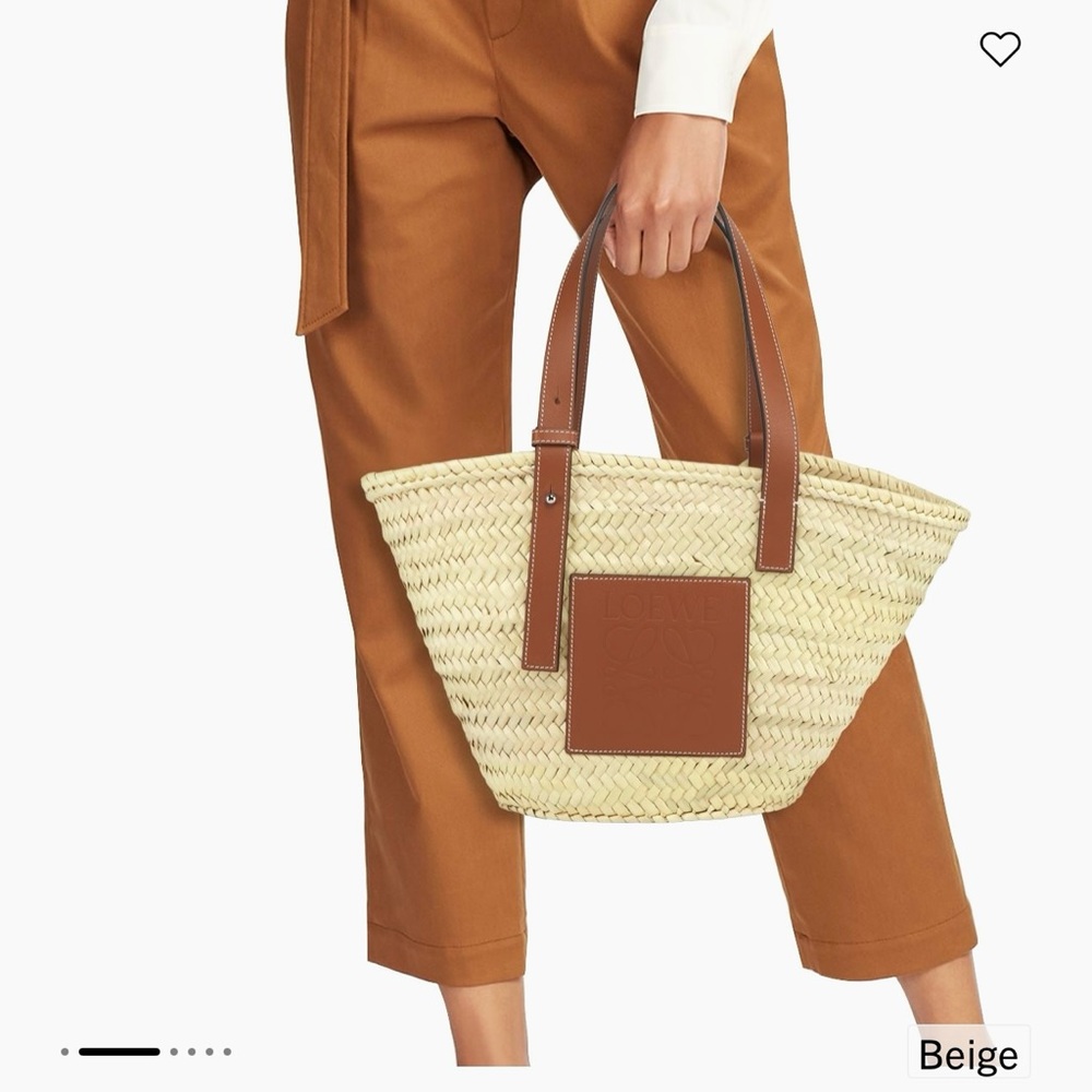 Loewe Ibiza Basket Raffia Bag. Medium.